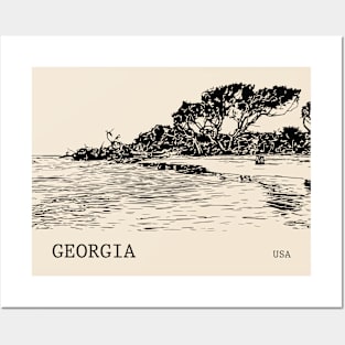 Georgia USA Posters and Art